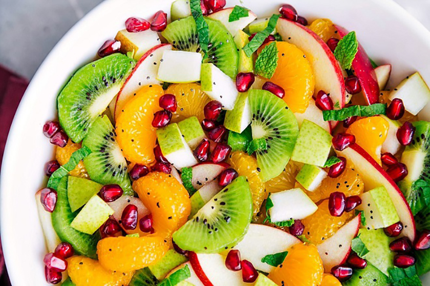 salad hoa quả